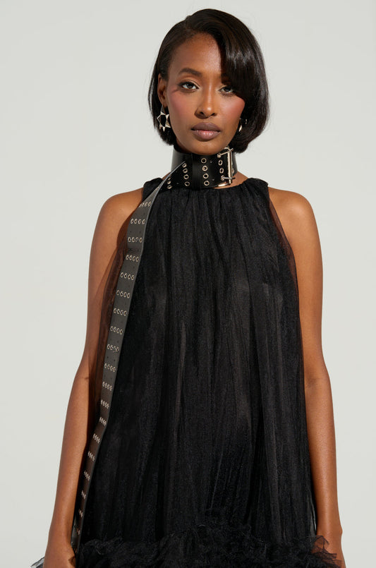 HIGH STANDARDS BELT NECKLACE